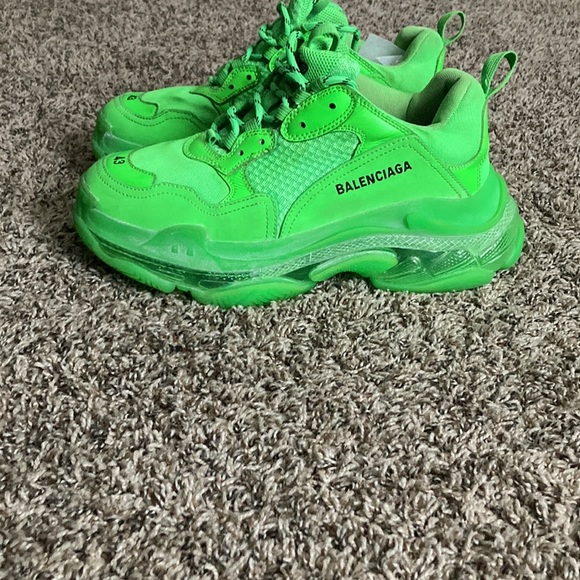 COPY - Slime green balenciaga sneakers size 10 - Picture 3 of 3